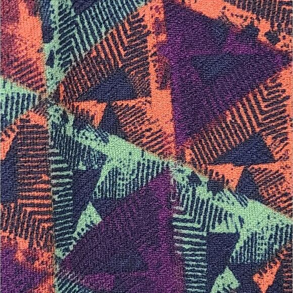 LuLaRoe Cassie Triangle Print Bodycon Comfy Stretch Jaquard Pencil Skirt Knee - Picture 4 of 7